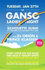 ganso ladies' night